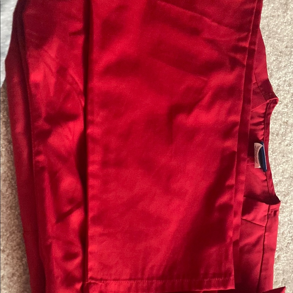 Cherokee Authentic Red Scrub Set - image 4